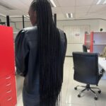 Half Cornrow Half Braids Styles Mobile Hairdresser